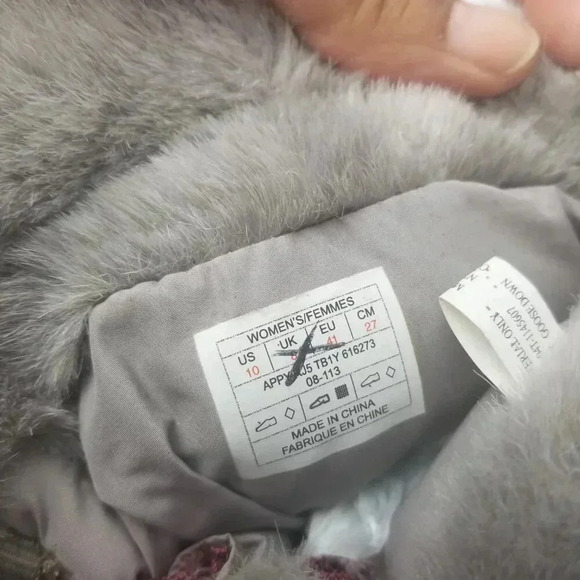 The North Face Purple Snow Boots Women's Sz 10 - Picture 11 of 14